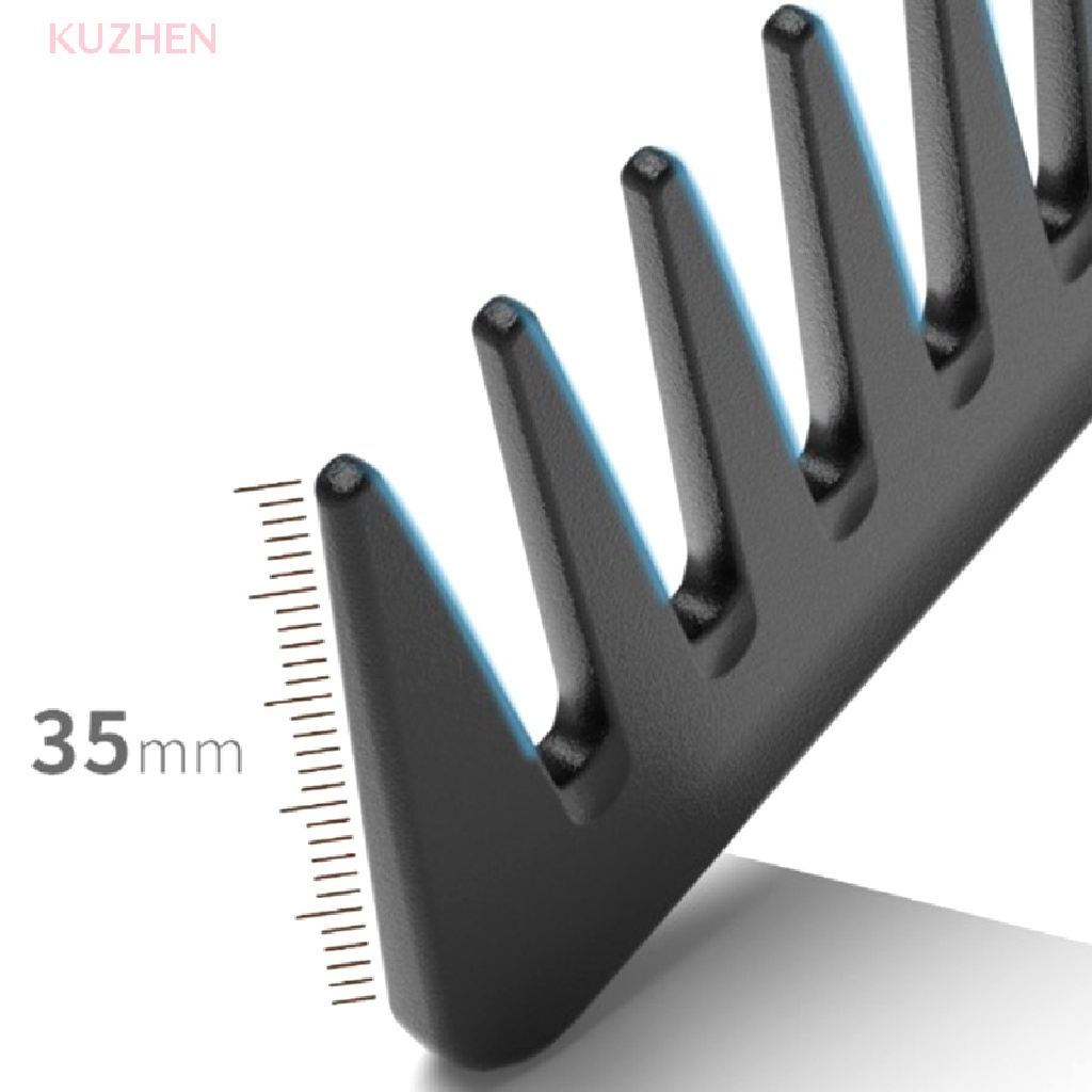 KUZHEN Bộ Lược Chải Tóc Bằng Sợi Carbon Chuyên Nghiệp Cho Salon