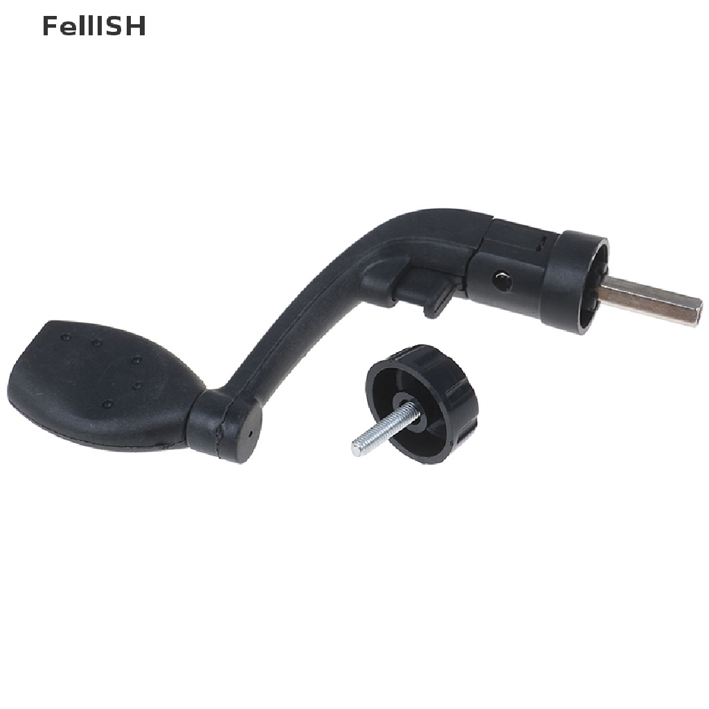 Máy Câu Cá Tay Quay Bằng Nhựa Màu Đen Loại 200 439br