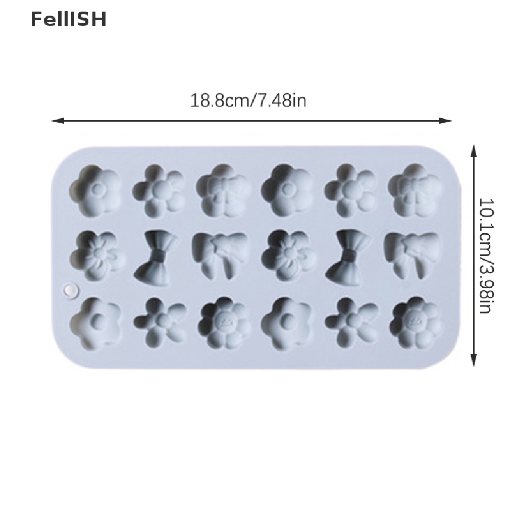 1 Khuôn Làm Bánh Bằng Silicone 18 Ngăn DIY 439br
