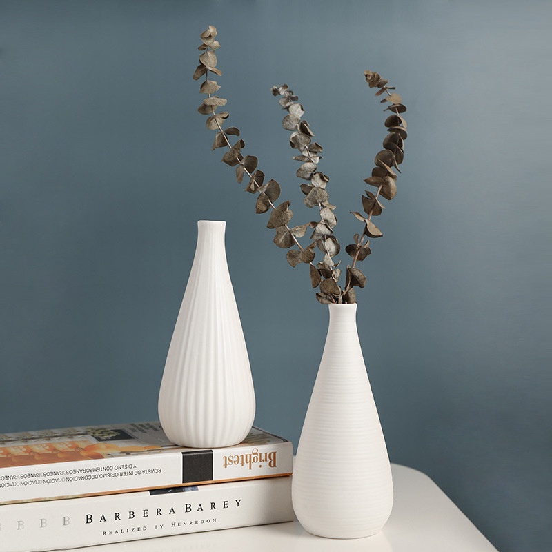 Bình Hoa Khô Cỡ Nhỏ Phong Cách Phương Tây Hiện Đại Trang Trí Nhà Cửa