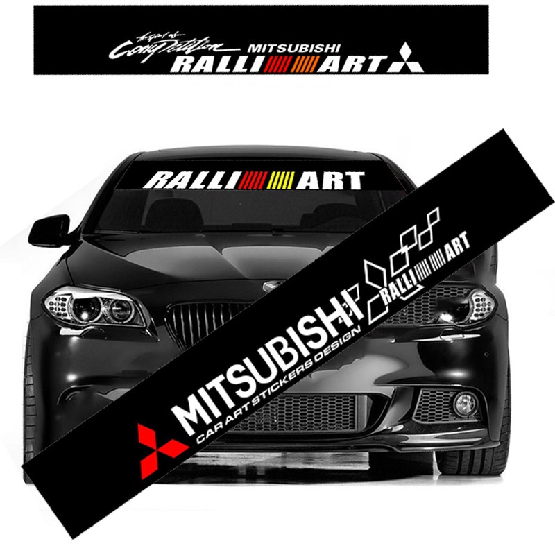 Sticker Dán Kính Chắn Gió Xe Hơi Toyota Honda Mitsubishi Nissan Mazda BMW Benz Ford Hyundai KIA Chevrolet Volkswagen Daihatsu ISUZU MG Lexue Chery