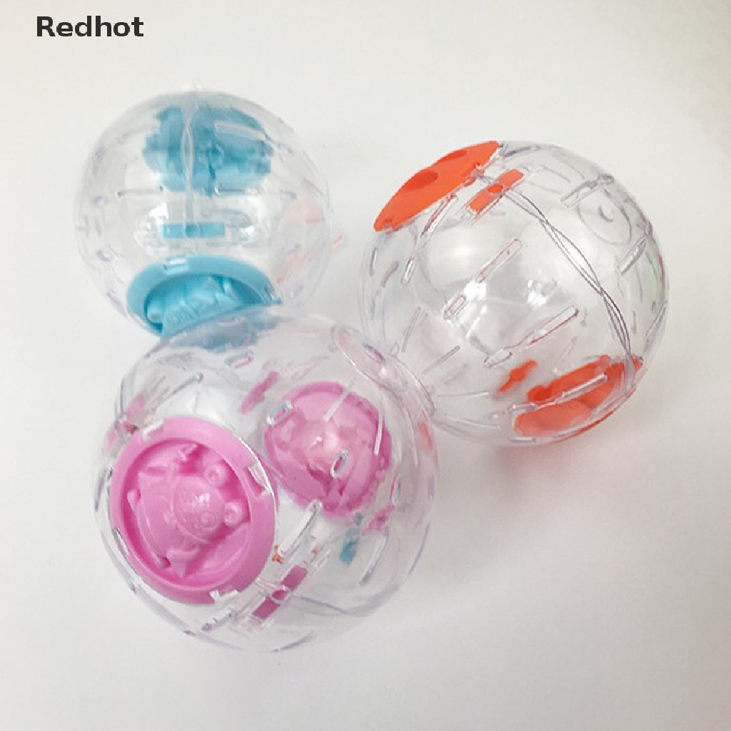 &lt; Redhot &gt; Bóng Chạy Bộ Đồ Chơi Nhỏ Bằng Nhựa Tập Thể Dục Cho Chuột Hamster