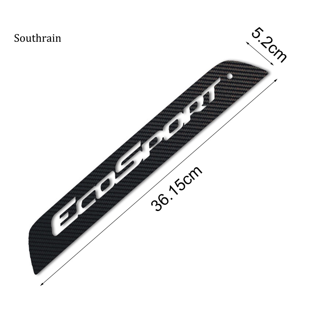 Miếng Dán Sợi Carbon Chống Nước Dày Dặn Cho Xe Hơi Ford