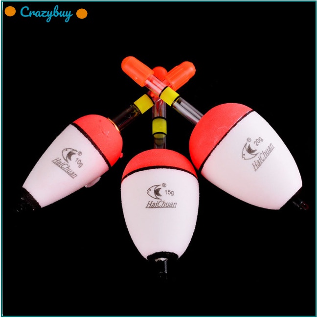 Cr Phao Câu Cá Dạ Quang Nhiều Kích Cỡ 10-100g