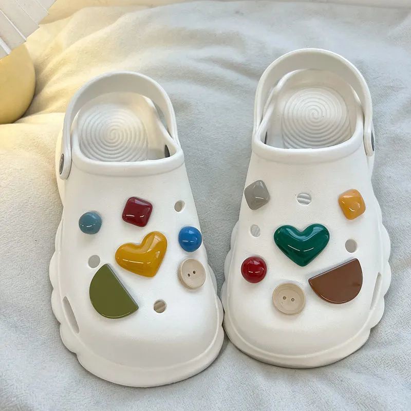 Dép Sandal Đục Lỗ Chống Trượt Hình Gấu Hồng Dễ Thương Thời Trang Đi Biển Mùa Hè 2022 Cho Bạn Gái