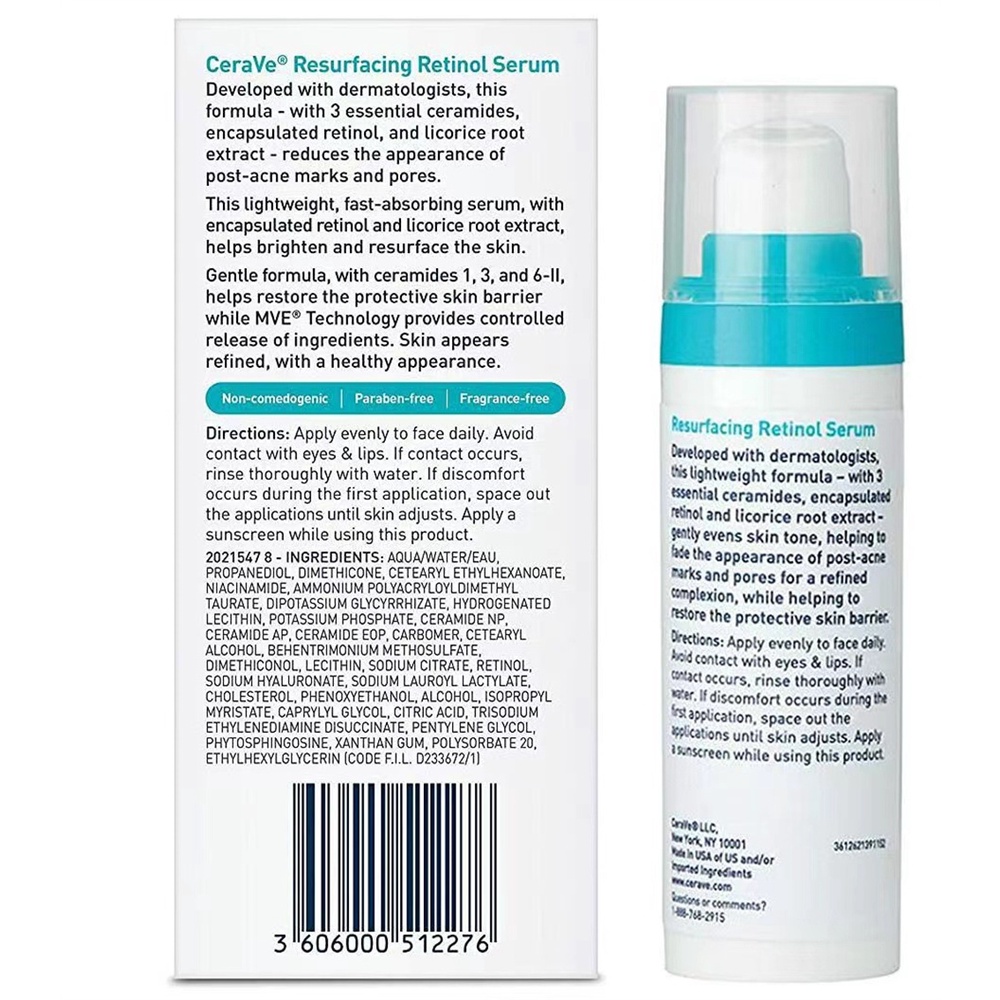 Serum retinol JULYSTAR axit hyaluronic dưỡng ẩm/ tái tạo bề mặt da 30ml
