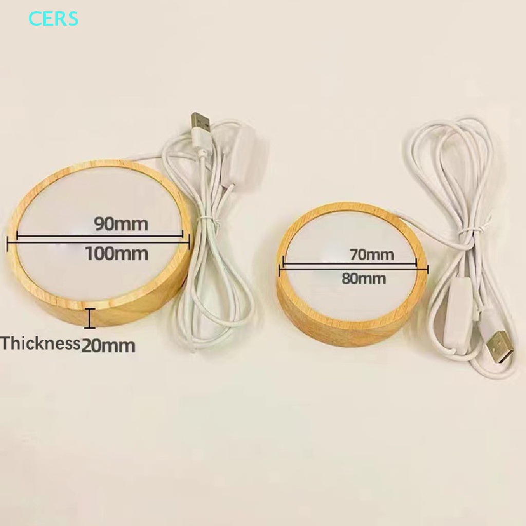 Đế Đèn LED Tròn Gắn Quả Cầu Thủy Tinh RS Trưng Bày Trang Trí RS