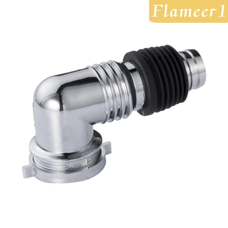 [flameer1] Khớp Nối Ống Thoát Nước Sàn Nhà Với Vòng Niêm Phong Cho Máy Giặt / Toilet