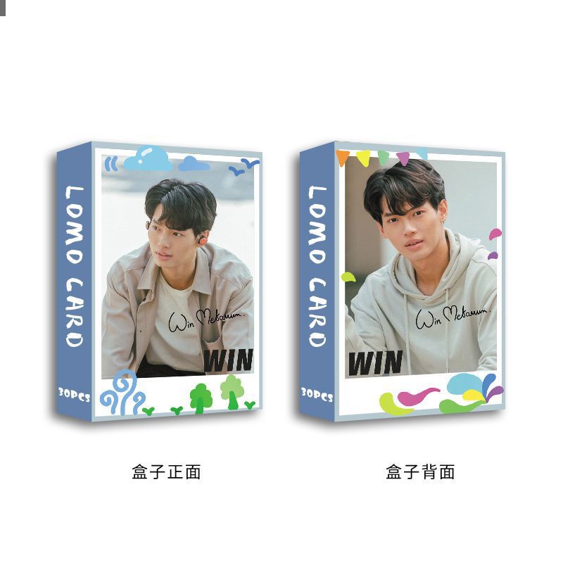 Thailand Boys WIN Photocard Double-sided Color Printing Lomo Card