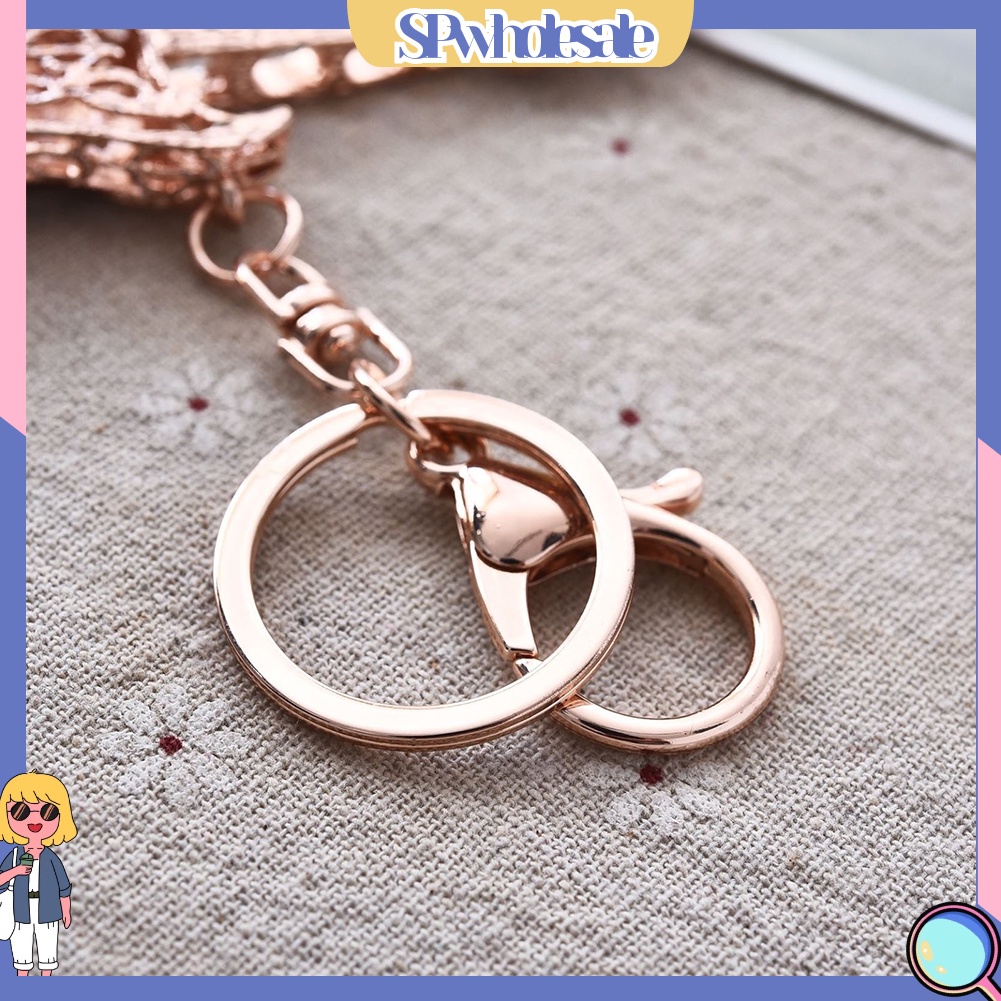 <SPwholesale> Móc Khóa Hình Đàn Ghi Ta Đính Đá Thời Trang