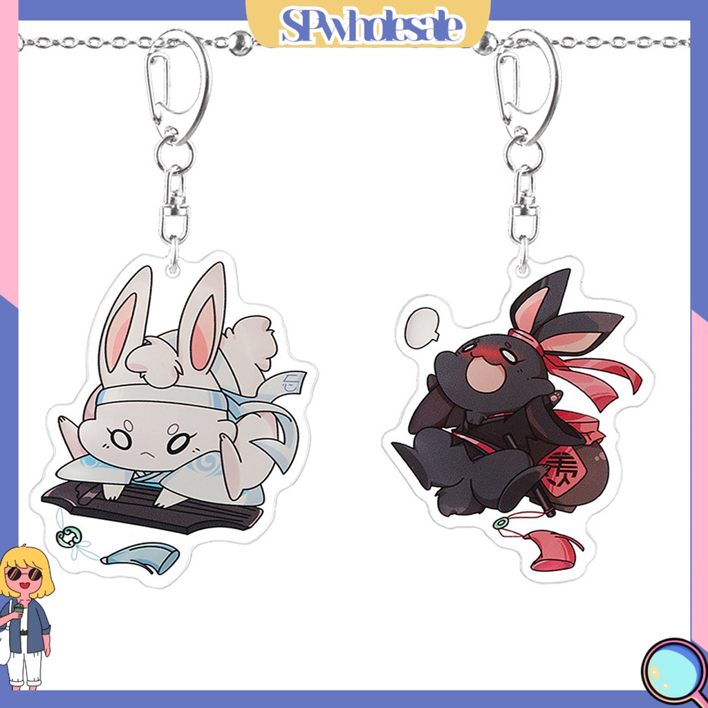 <SPwholesale> Móc Khóa Hình Nhân Vật Hoạt Hình Anime Mo Dao Zu Shi