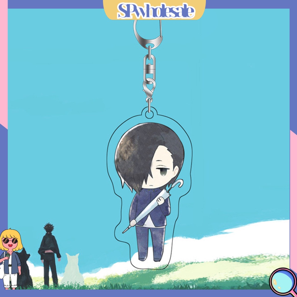 &lt;SPwholesale&gt; Móc Khóa Hình Nhân Vật Hoạt Hình Jujutsu Kaisen Bằng Acrylic Đa Năng