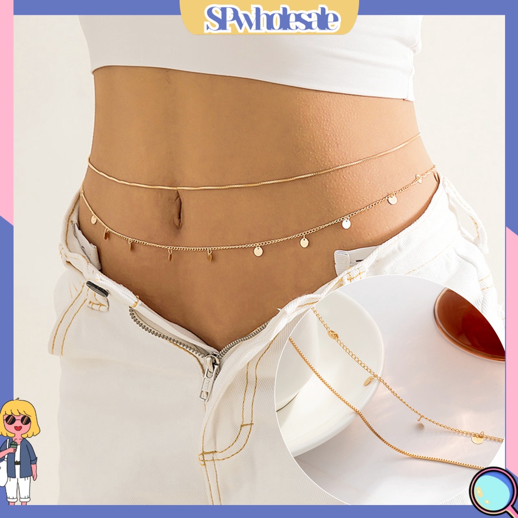 &lt;SPwholesale&gt; Dây Xích Đeo Hông Hai Lớp Toàn Diện Dùng Mặc Hàng Ngày &lt; SPwholesale &gt;