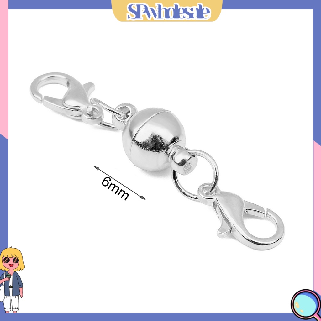 &lt;SPwholesale&gt; Set 5 Đầu Nối Vòng cổ / Vòng Tay Bằng Đồng Nguyên Chất Không Phai Màu Đa Năng Dùng Tại Nhà