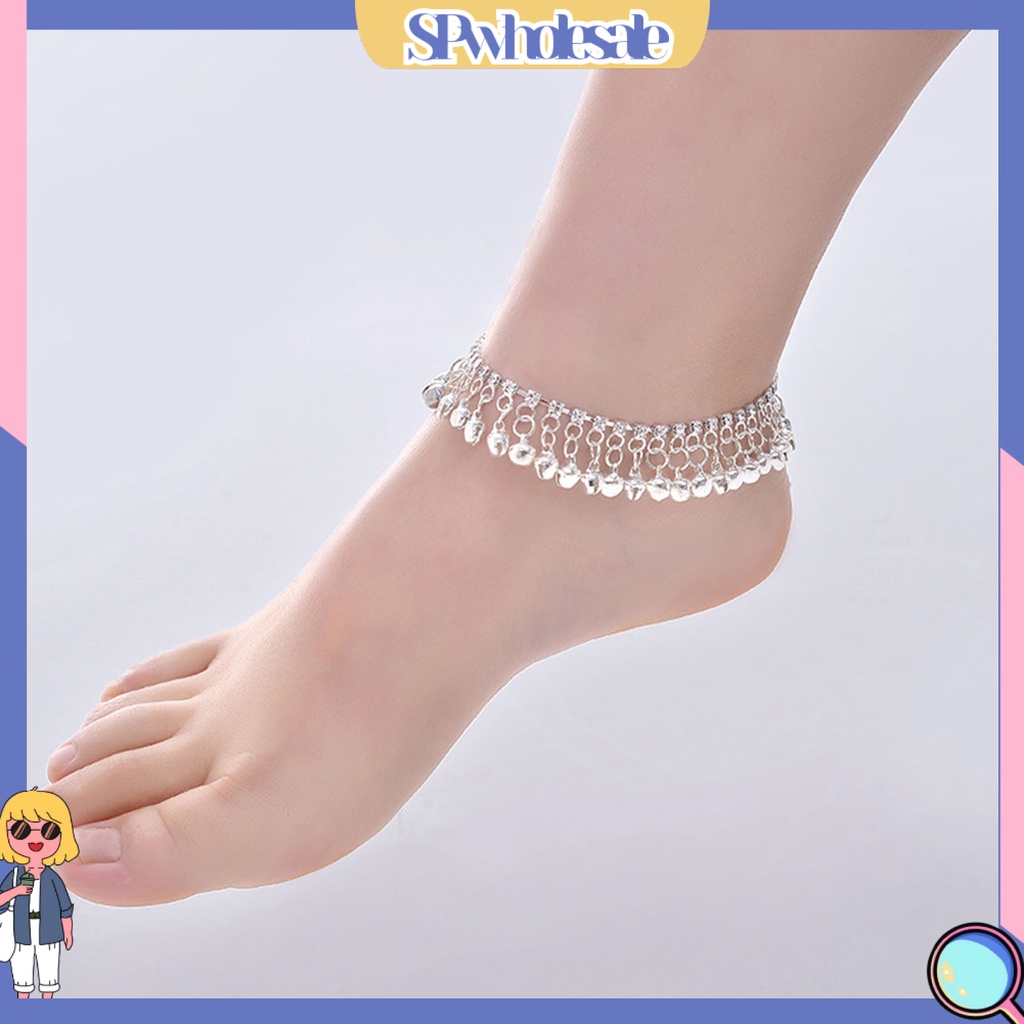 &lt;SPwholesale&gt; Lắc Chân Dạng Chuỗi Tua Rua Trọng Lượng Nhẹ Có Thể Điều Chỉnh Dành Cho Nữ