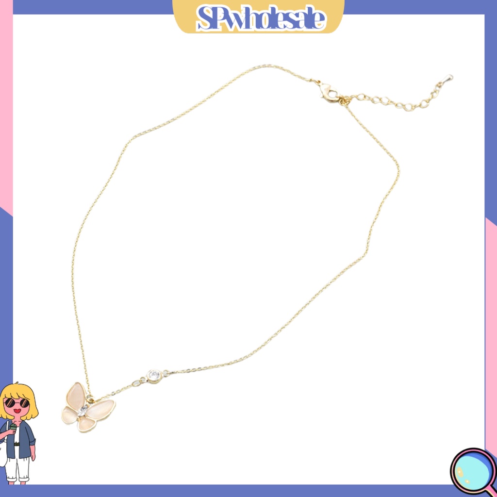 &lt;SPwholesale&gt; Vòng cổ Đồng Bóng Thân Thiện Với Da Mặt Đánh Bóng Phong Cách Cho Nữ