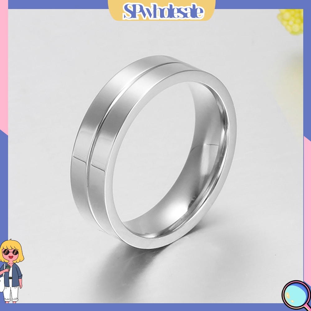 &lt;SPwholesale&gt; Nhẫn Đính Hôn Đính Đá Thời Trang Dành Cho Cặp Đôi