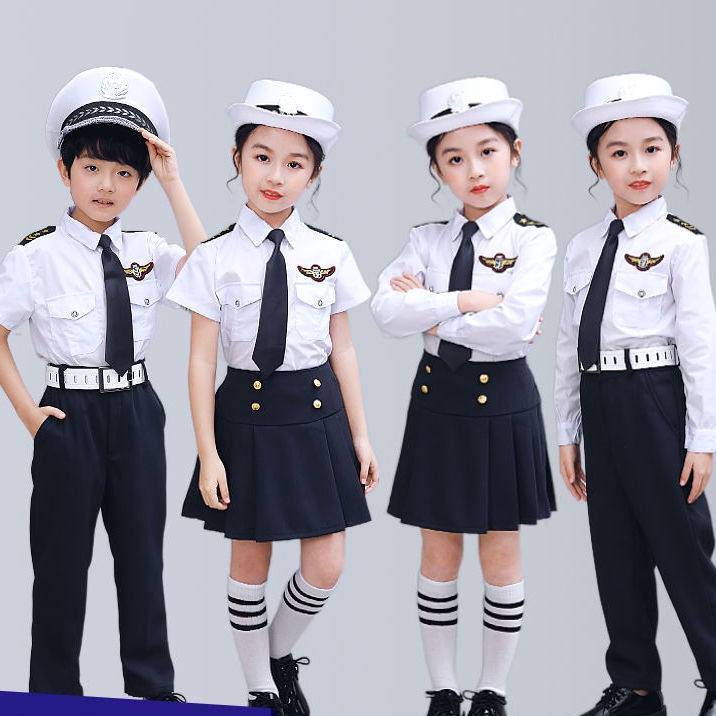 Bộ Đồng Phục Phi Công Cho Trẻ Mẫu Giáo / Trường Mẫu Giáo / Quán Bar