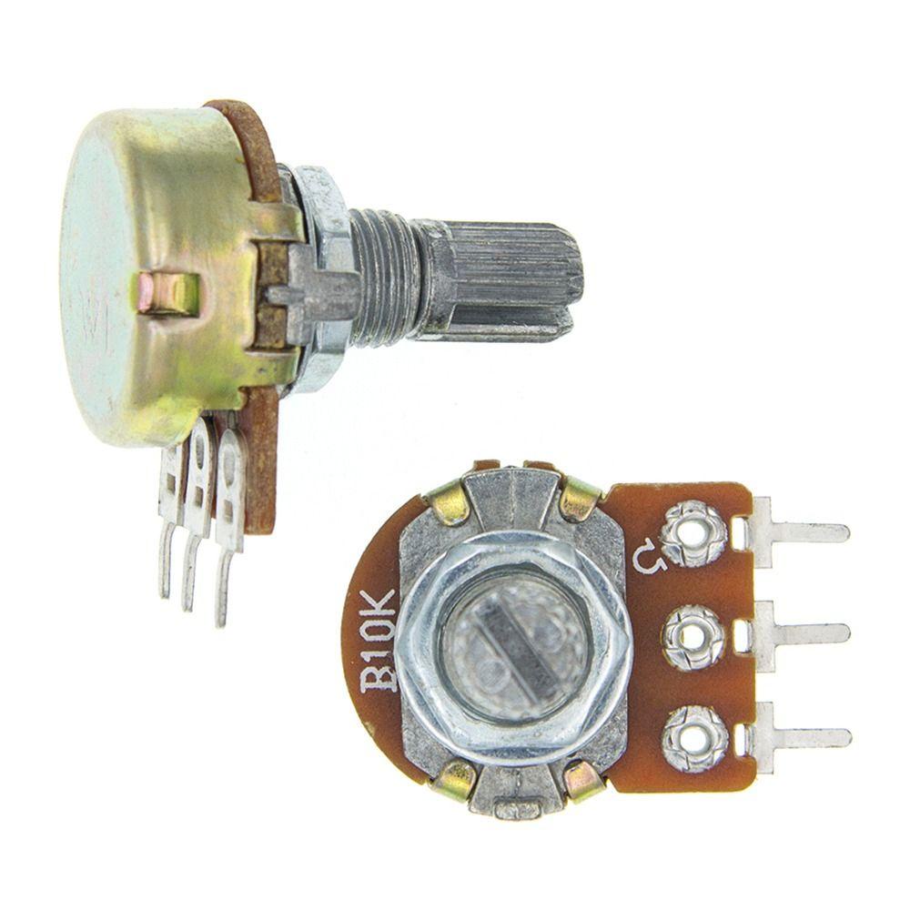 .Set 10 Chiết Áp Tuyến Tính 1K Sang 500K 3Pin 15mm Chuyên Dụng