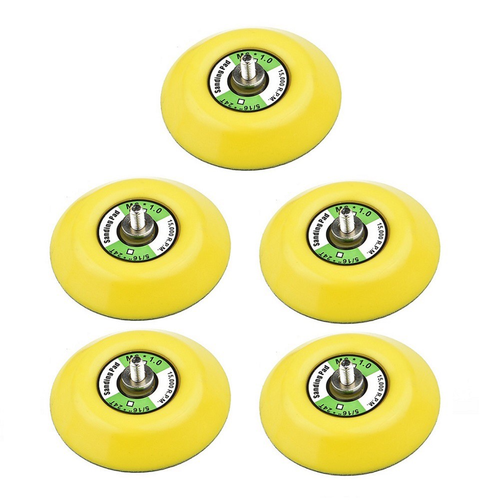 Bộ 5 Miếng Đệm Đánh Bóng Xe Hơi M6 3 &quot;75mm 3&quot;