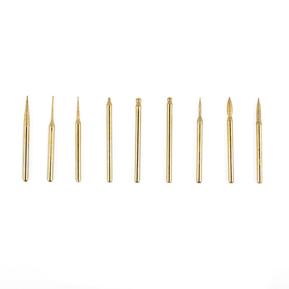 Bộ 30 Mũi Khoan Khắc Gỗ, Kính, Gạch Men Bằng Titan