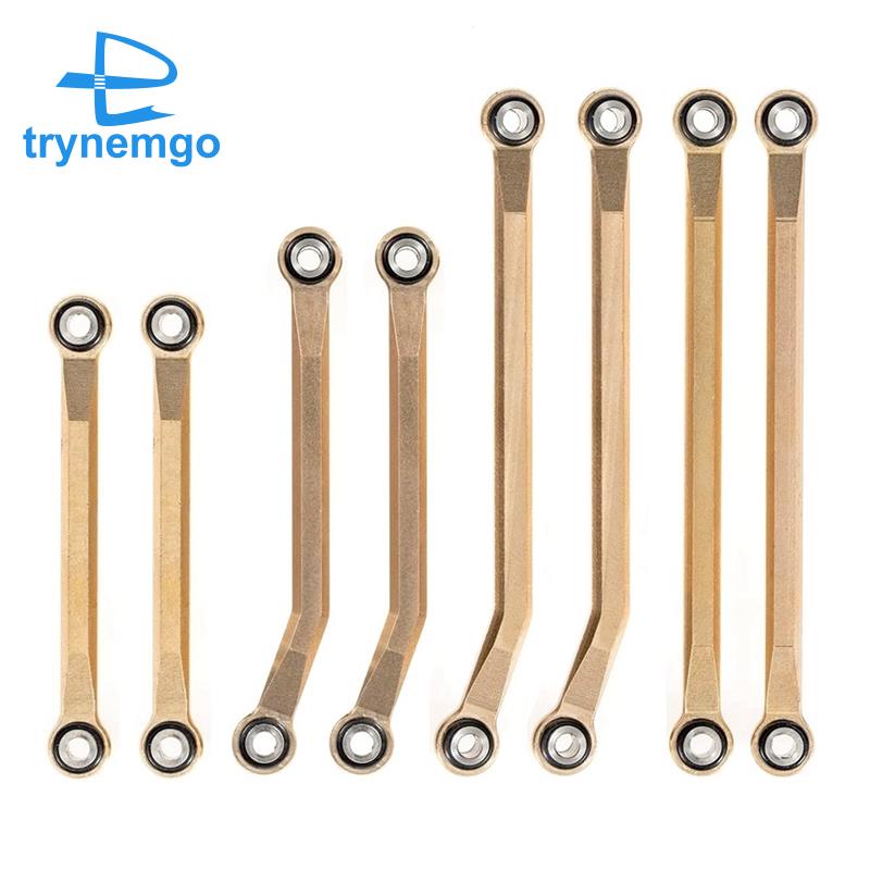 Set 8 Thanh Nối Nâng Cấp 9749 Bằng Đồng Thau Cho Xe Điều Khiển Từ Xa Traxxas TRX4M 1 / 18