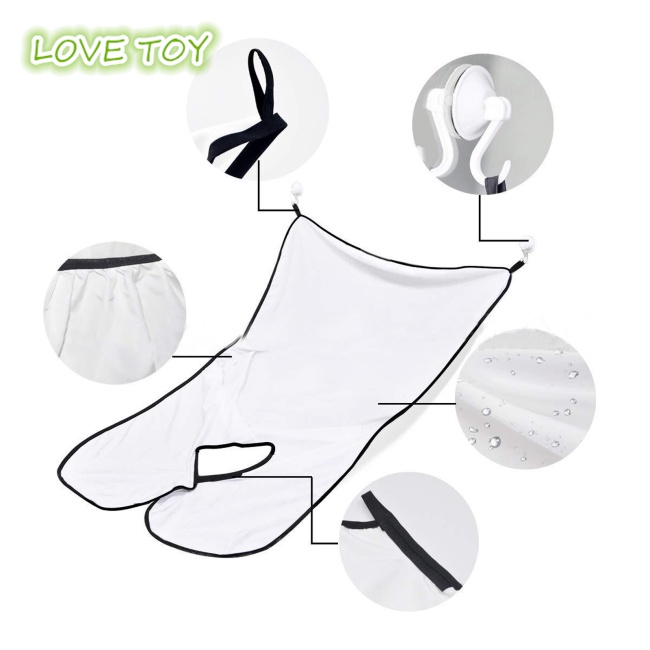 Nkodok Bộ Dụng Cụ Tạo Kiểu Râu Dạng Yếm Không Thấm Nước Có Cốc Hút Làm Quà Tặng Cho Bố Husband