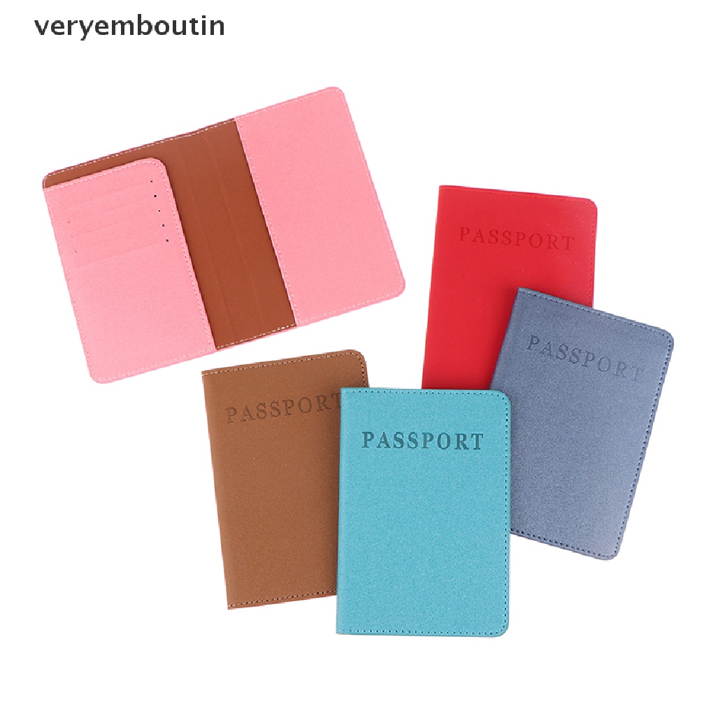 Bao Da PU Đựng Hộ Chiếu Kích Thước Tiêu Chuẩn Cho Du Lịch