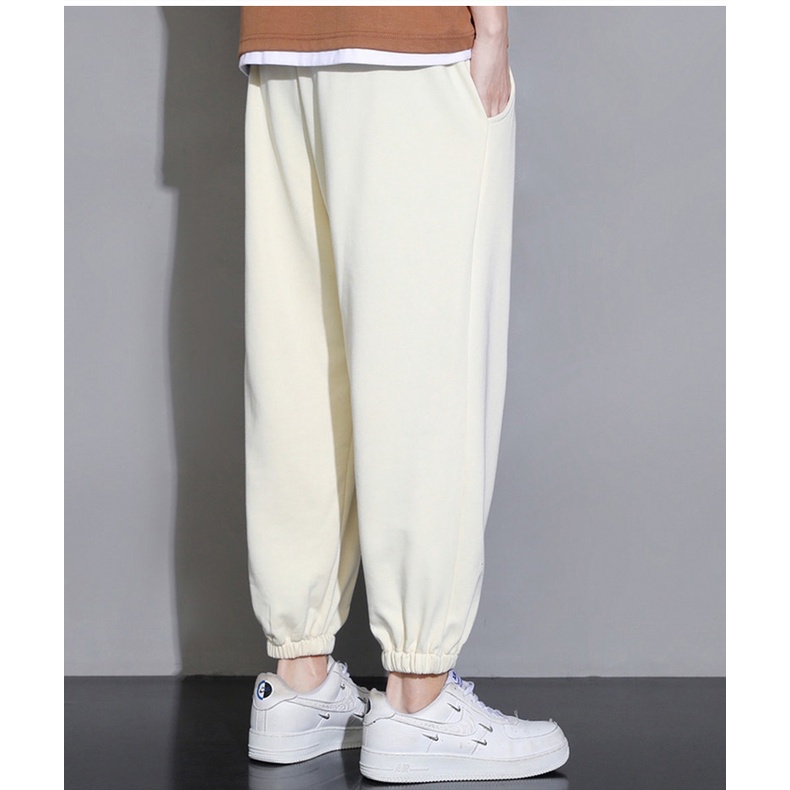 Quần Dài Lưng Cao In Họa Tiết Phong Cách Hàn Quốc Thời Trang Mùa Hè Cho Nam