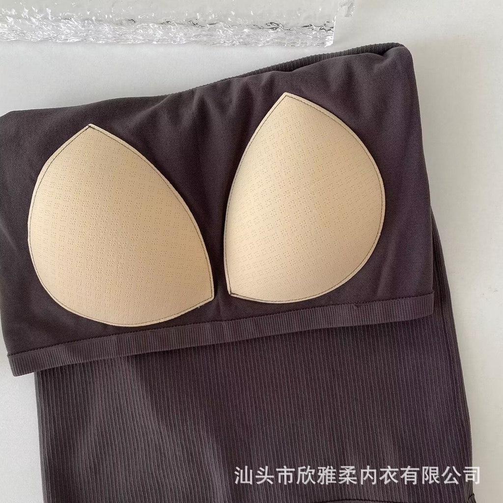 Áo 2 dây nữ có mút ngực chất thun cotton tăm siêu dày đẹp MS1117