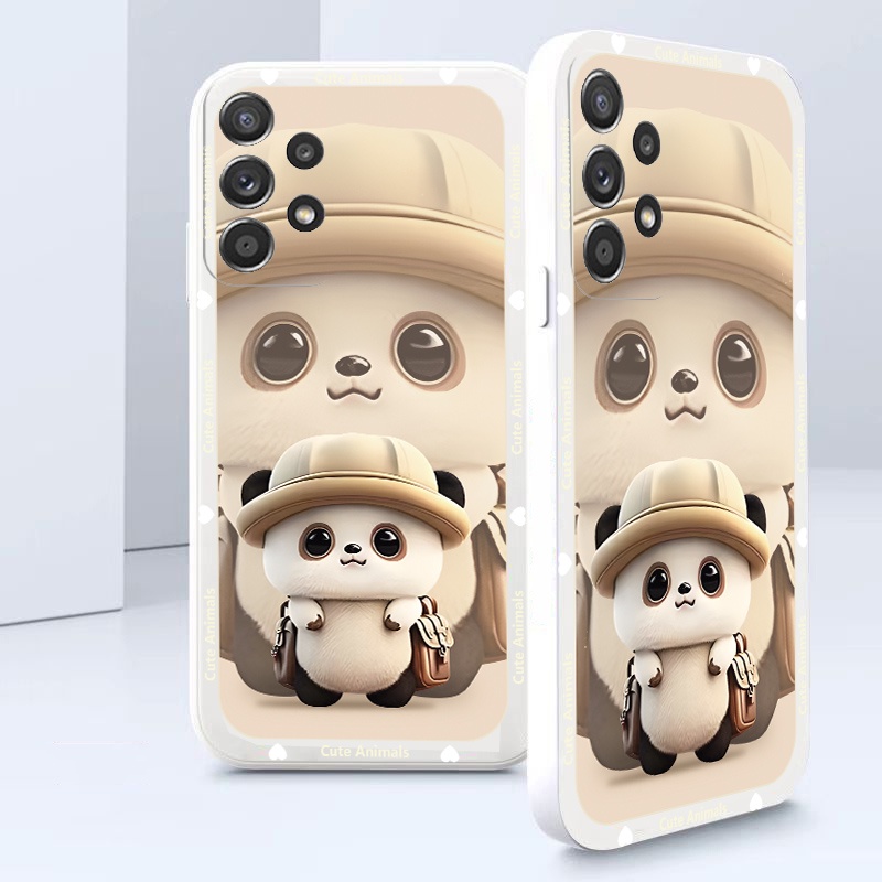 Ốp Điện Thoại Tpu Mềm Hình Gấu Trúc Cho Samsung Galaxy A53 A33 5G Note 10 Lite 10 Plus Note 20 20 Ultra M23 A23 A13 4G 5G