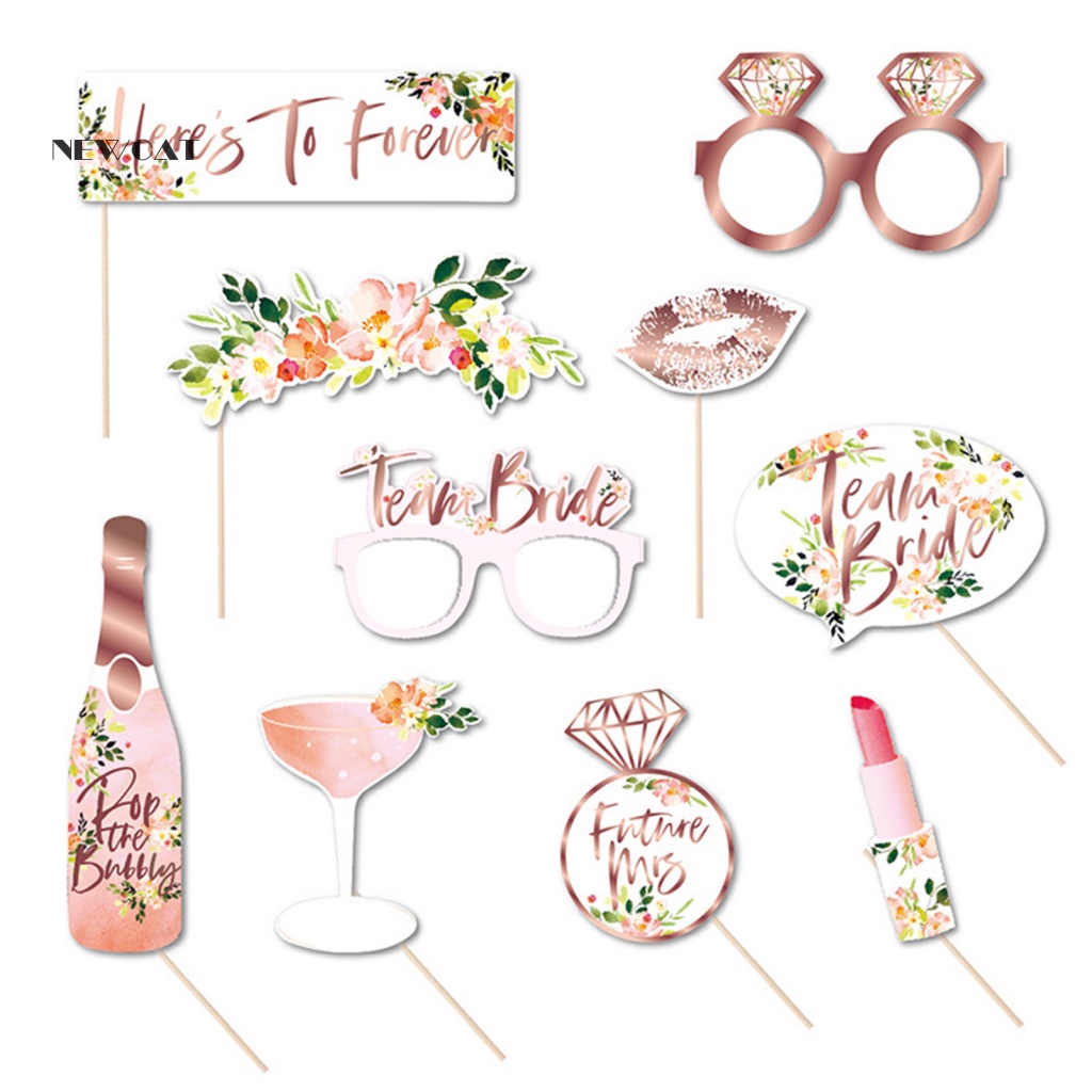 1 Bộ Kính Râm Chụp Hình Cô Dâu Sáng Tạo