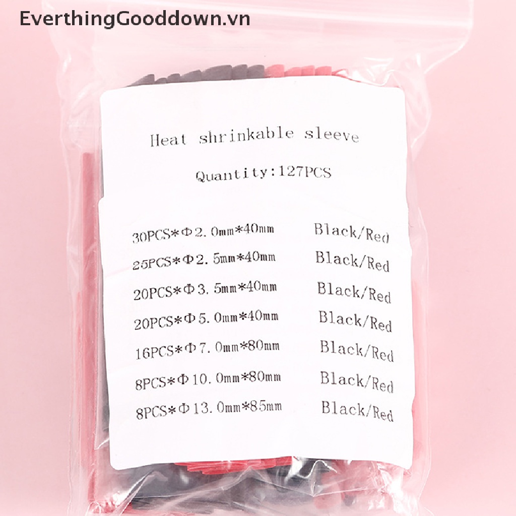 Bộ 127 Ống Co Nhiệt 2: 1