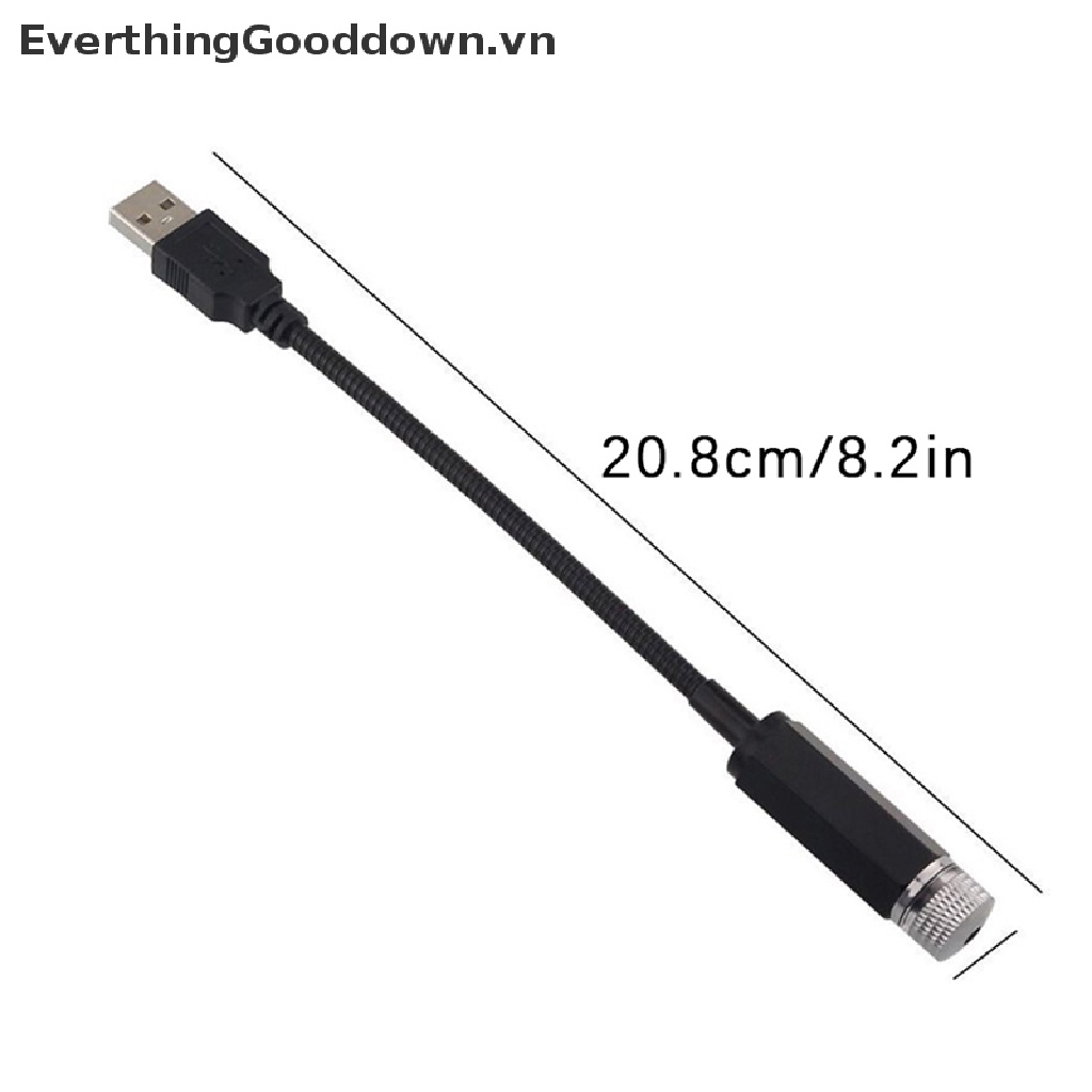 Đèn Chiếu Trần Xe Hơi USB Họa Tiết Bầu Trời Sao Độc Đáo