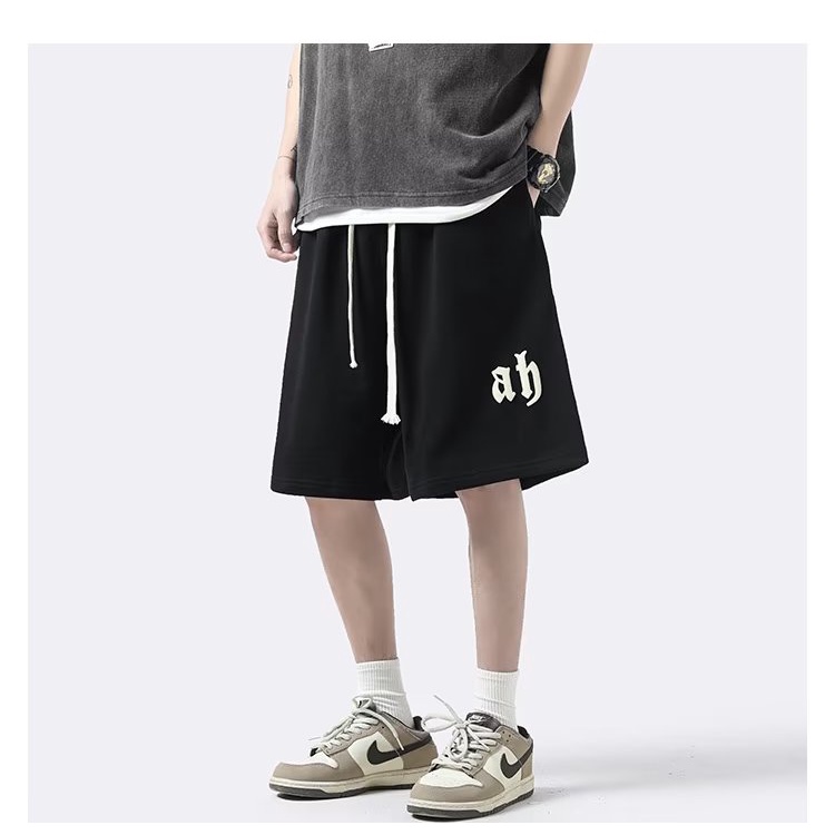 Quần Short Thể Thao In Họa Tiết Thời Trang Phong Cách Hàn Quốc Cho Nam size M-8XL