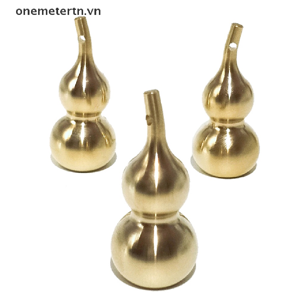 Onemetertn Hộp Đựng Thuốc Bằng Đồng Thau Chống Thấm Nước Nhỏ Gọn Truyền Thống