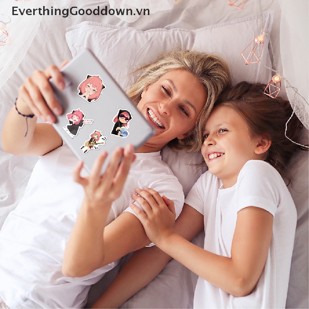 Bộ 100 Sticker Hoạt Hình Nhật Bản SPY x FAMILY