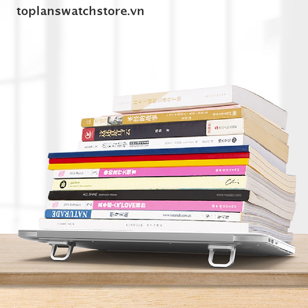 Set 2 Giá Đỡ Laptop / Bàn Phím Máy Tính Bằng Hợp Kim Kẽm