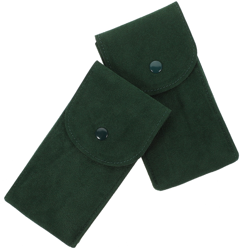 Reloj Set 2 Túi Đựng Đồng Hồ Đơn Bằng Lông Cừu Đính Ngọc Trai Trang Trí Para Hombre Dành Cho Bạn Nữ Mang Theo Du Lịch