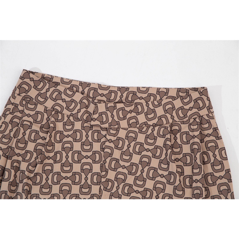 Quần Short Denim Lưng Thun In Họa Tiết Toàn Bộ Chữ G Cá Tính Cho Nam Nữ