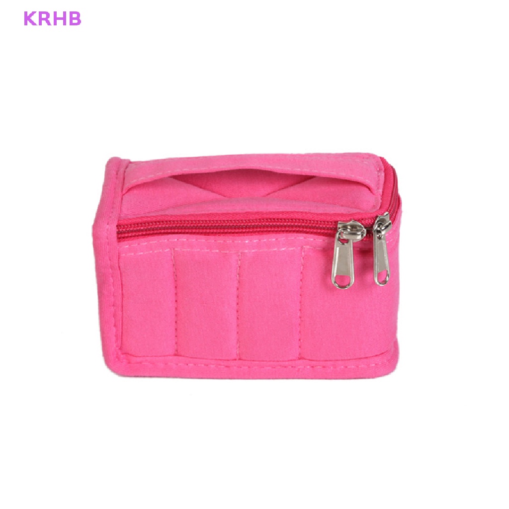 Set 8 Chai Đựng Nước Sơn Móng Tay Chống Sốc Tiện Lợi Khi Đi Du Lịch Mới