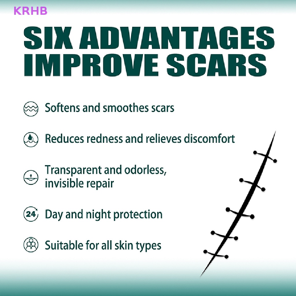 Miếng Dán Silicon Hỗ Trợ Giảm Sẹo KRHB 4 * 150cm