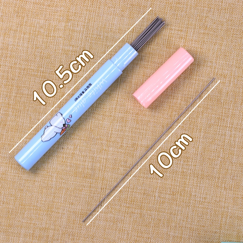 1 Lõi Bút Chì Bấm 0.5 / 0.7mm Họa Tiết Động Vật Hoạt Hình Dễ Thương Không Vỡ Tiện Dụng