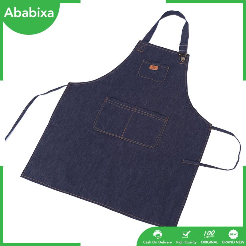 Tạp Dề Nấu Ăn / Làm Vườn Có Túi Lớn Chống Bám Bẩn Tiện Dụng