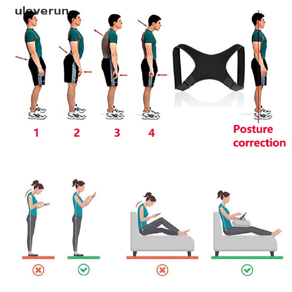Đai Đeo Vai Hỗ Trợ Điều Chỉnh Tư Thế Lưng Tiện Dụng