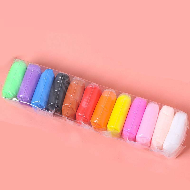 Set 12 màu đất nặn xốp siêu nhẹ an toàn  cho bé _ supersale247