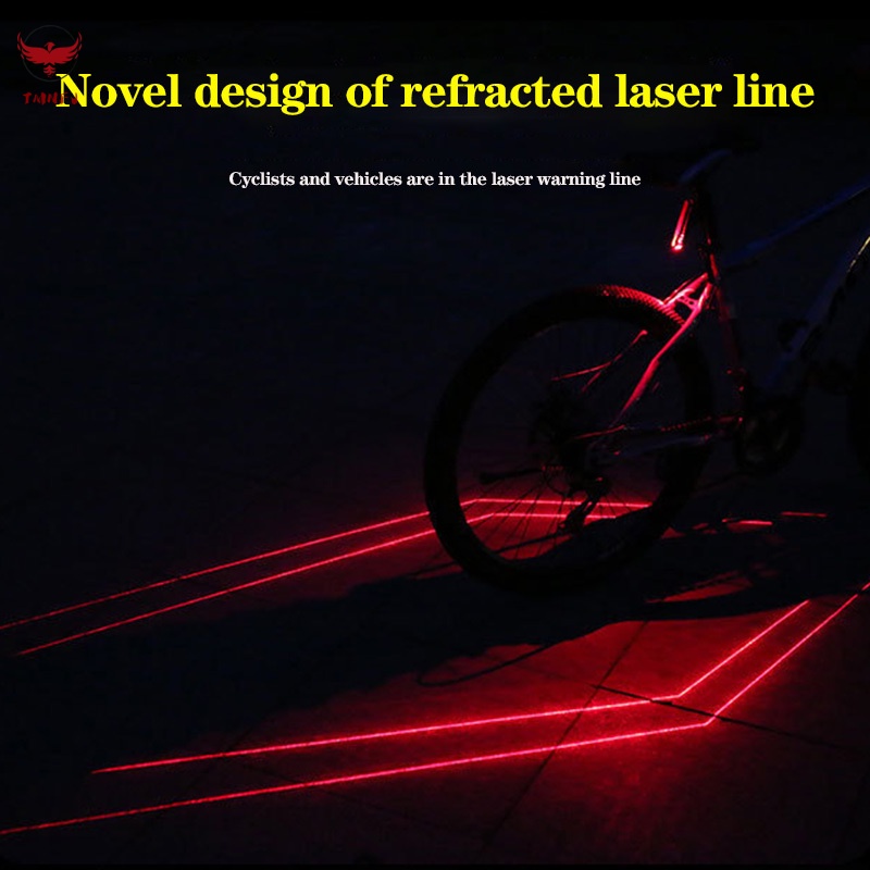 Đèn Đuôi Xe Đạp Sạc USB Cảnh Báo Ban Đêm Tiện Lợi