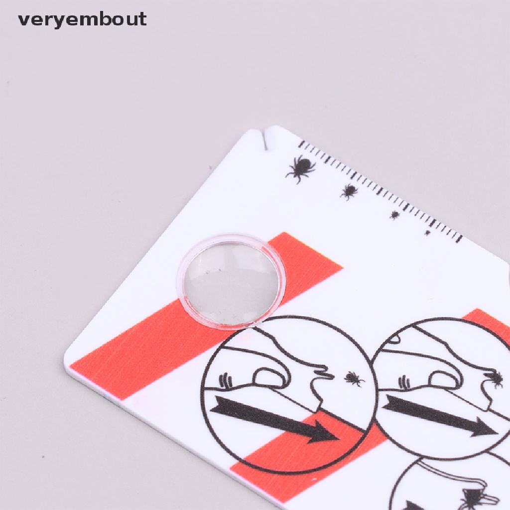Thẻ Tick Kèm Kính Lúp Phóng Đại Chuyên Dụng Cho Thú Cưng