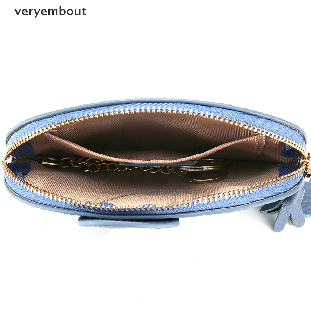 Ví Ngắn Đựng Thẻ Tín Dụng Màu Kẹo Ngọt In Hình Động Vật Dễ Thương Cho Nữ