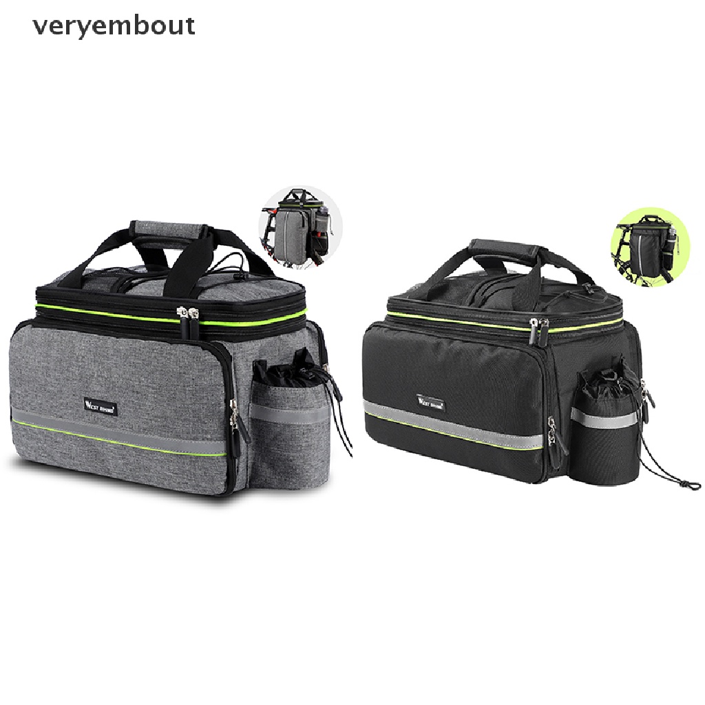 Túi Đựng Hành Lí / Đồ Dùng 3 Trong 1 Dung Tích Lớn Chống Thấm Nước Tiện Dụng Cho Xe Đạp Leo Núi